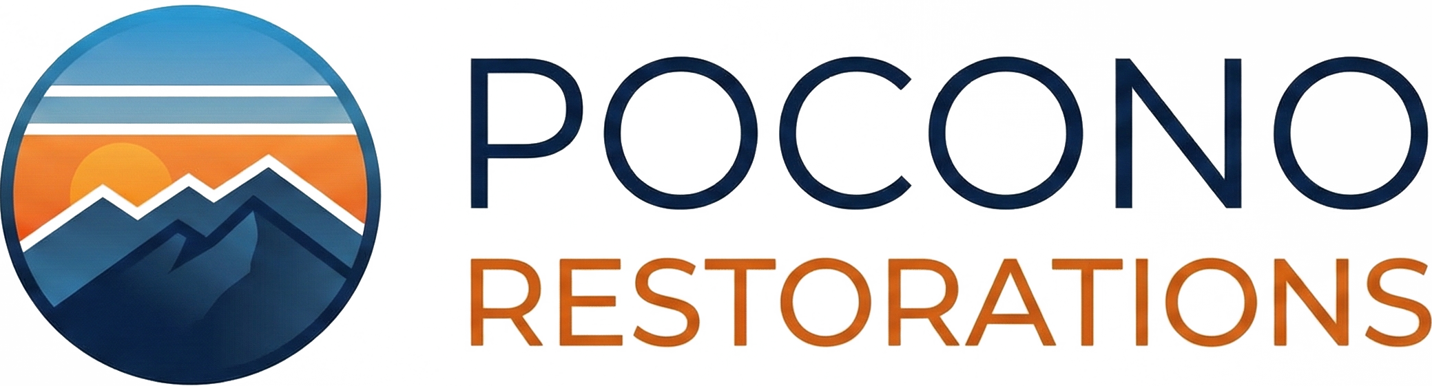 Pocono Restorations logo